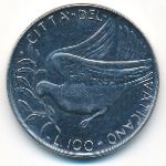 Ватикан, 100 лир (1975 г.)