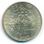 Ватикан, 200 лир (1989 г.)
