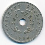 Южная Родезия, 1 пенни (1936 г.)