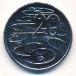 Австралия, 20 центов (2024 г.)