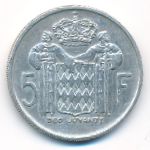Монако, 5 франков (1960 г.)