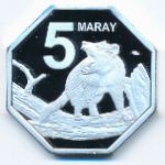 Тасмания., 5 долларов (2019 г.)
