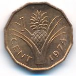 Свазиленд, 1 цент (1974 г.)