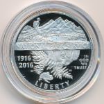 США, 1/2 доллара (2016 г.)