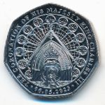 Гибралтар, 50 пенсов (2024 г.)