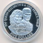 Науру, 5 долларов (2007 г.)