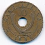 Восточная Африка, 10 центов (1941 г.)