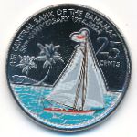 Bahamas, 25 центов, 