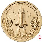 США, 1 доллар (2025 г.)