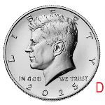 USA, 1/2 dollar, 2025