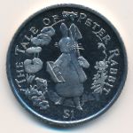 Виргинские острова, 1 доллар (2004 г.)