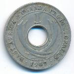 Восточная Африка, 1 цент (1909 г.)