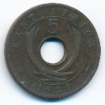 Восточная Африка, 5 центов (1925 г.)