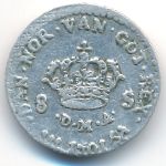 Норвегия, 8 скиллингов (1701 г.)