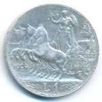 Италия, 1 лира (1909 г.)