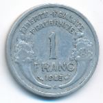 Франция, 1 франк (1945 г.)
