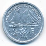 Сен-Пьер и Микелон, 2 франка (1948 г.)