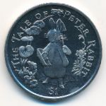 Виргинские острова, 1 доллар (2004 г.)