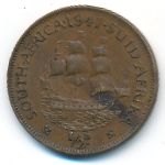 ЮАР, 1/2 пенни (1941 г.)