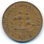 ЮАР, 1/2 пенни (1944 г.)