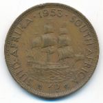ЮАР, 1 пенни (1953 г.)