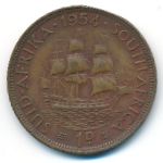 ЮАР, 1 пенни (1954 г.)