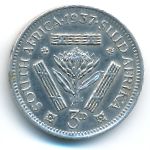 ЮАР, 3 пенса (1937 г.)