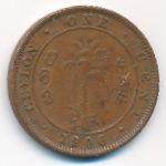 Цейлон, 1 цент (1906 г.)