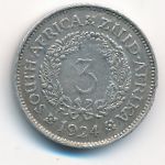 ЮАР, 3 пенса (1924 г.)