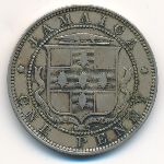 Ямайка, 1 пенни (1891 г.)