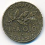 Албания, 0,1 лек (1940 г.)
