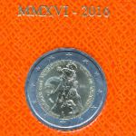 Ватикан, 2 евро (2016 г.)