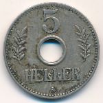 Немецкая Африка, 5 геллеров (1913 г.)