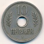 Немецкая Африка, 10 геллеров (1910 г.)