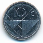 Aruba, 10 центов, 