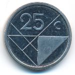 Aruba, 25 центов, 