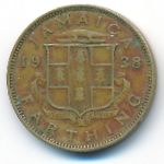 Ямайка, 1 фартинг (1938 г.)