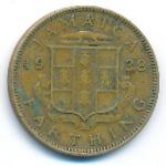 Ямайка, 1 фартинг (1938 г.)