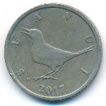 Хорватия, 1 куна (2017 г.)