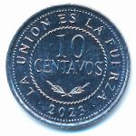 Bolivia, 10 сентаво, 