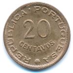 Гвинея-Бисау, 20 сентаво (1973 г.)