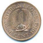 Сьерра-Леоне, 1 цент (1964 г.)