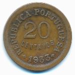 Гвинея-Бисау, 20 сентаво (1933 г.)
