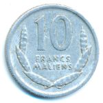 Мали, 10 франков (1961 г.)