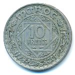 Morocco, 10 франков (1947 г.)