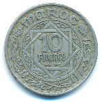 Morocco, 10 франков (1947 г.)