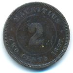 Маврикий, 2 цента (1897 г.)
