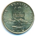 Джибути, 10 франков (1996 г.)