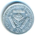 ЮАР, 3 пенса (1934 г.)
