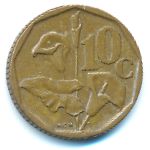 ЮАР, 10 центов (1995 г.)